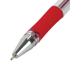 Ручка шариковая масляная с грипом BRAUBERG &laquo;Model-XL&raquo; ORIGINAL, КРАСНАЯ, узел 0,7 мм, линия письма 0,35 мм, 143244