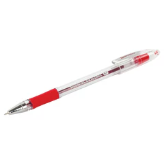 Ручка шариковая масляная с грипом BRAUBERG &laquo;Model-XL&raquo; ORIGINAL, КРАСНАЯ, узел 0,7 мм, линия письма 0,35 мм, 143244