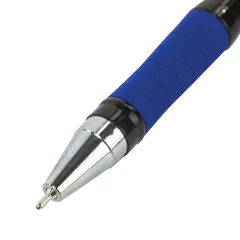 Ручка шариковая масляная с грипом BRAUBERG &laquo;Model-XL PRO&raquo;, СИНЯЯ, узел 0,5 мм, линия письма 0,25 мм, 143249