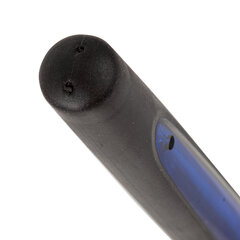 Ручка шариковая масляная BRAUBERG &laquo;BOMB GT&raquo;, СИНЯЯ, прорезиненный сине-черный корпус, узел 0,7 мм, линия письма 0,35 мм, 143345