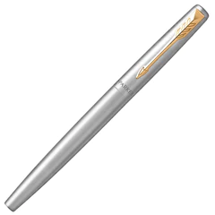 Набор PARKER &laquo;Jotter Stainless Steel GT&raquo;: шариковая ручка синяя и перьевая ручка, 2093257