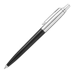 Ручка шариковая PARKER &laquo;Jotter Plastic CT&raquo;, корпус черный, детали нержавеющая сталь, блистер, синяя, 2096873