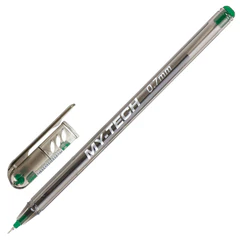 Ручка шариковая масляная PENSAN &laquo;My-Tech Colored&raquo;, палитра классических цветов АССОРТИ, игольчатый узел 0,7 мм, линия 0,35 мм, дисплей, 2240