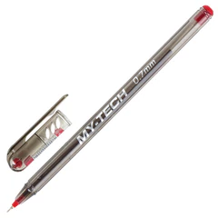 Ручка шариковая масляная PENSAN &laquo;My-Tech Colored&raquo;, палитра классических цветов АССОРТИ, игольчатый узел 0,7 мм, линия 0,35 мм, дисплей, 2240