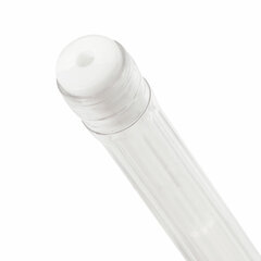 Ручка гелевая BRAUBERG &laquo;White Pastel&raquo;, БЕЛАЯ, корпус прозрачный, узел 1 мм, линия письма 0,5 мм, 143417