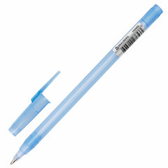 Ручка шариковая BRAUBERG &laquo;i-STICK&raquo; СИНЯЯ, пишущий узел 0,7 мм, линия письма 0,35 мм, 143442