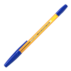 Ручка шариковая BRAUBERG &laquo;M-500 ORANGE TONE&raquo;, СИНЯЯ, корпус тонированный оранжевый, узел 0,7 мм, линия письма 0,35 мм, 143451