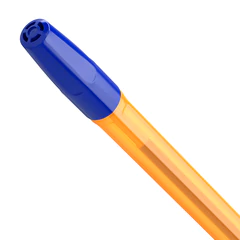 Ручка шариковая BRAUBERG &laquo;M-500 ORANGE TONE&raquo;, СИНЯЯ, корпус тонированный оранжевый, узел 0,7 мм, линия письма 0,35 мм, 143451