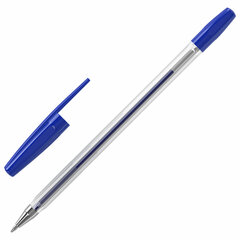 Ручки шариковые BRAUBERG &laquo;M-500 CLASSIC&raquo;, НАБОР 10 шт., СИНИЕ, узел 0,7 мм, линия письма 0,35 мм, 143454