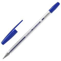 Ручки шариковые BRAUBERG &laquo;M-500 CLASSIC&raquo;, НАБОР 10 шт., СИНИЕ, узел 0,7 мм, линия письма 0,35 мм, 143454
