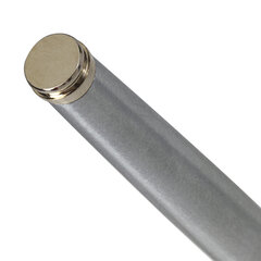 Ручка подарочная перьевая BRAUBERG &laquo;Ballet&raquo;, СИНЯЯ, корпус серебистый с хромированными деталями, 143481