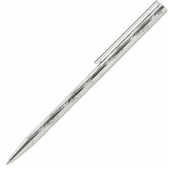 Ручка подарочная шариковая GALANT &laquo;ASTRON SILVER&raquo;, корпус серебристый, детали хром, узел 0,7 мм, синяя, 143527