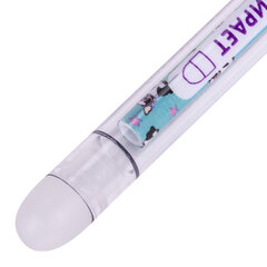 Ручка стираемая гелевая ЮНЛАНДИЯ &laquo;Щенята&raquo;, СИНЯЯ, корпус ассорти, узел 0,5 мм, линия письма 0,35 мм, 143660