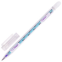 Ручка стираемая гелевая ЮНЛАНДИЯ &laquo;Щенята&raquo;, СИНЯЯ, корпус ассорти, узел 0,5 мм, линия письма 0,35 мм, 143660