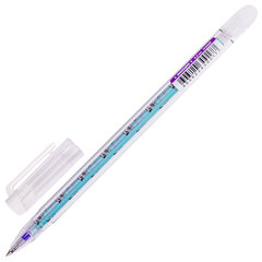 Ручка стираемая гелевая ЮНЛАНДИЯ &laquo;Щенята&raquo;, СИНЯЯ, корпус ассорти, узел 0,5 мм, линия письма 0,35 мм, 143660