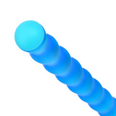 Ручки стираемые гелевые ЮНЛАНДИЯ &laquo;Горошек&raquo;, НАБОР 2 штуки, СИНИЕ, + 4 сменных стержня, линия письма 0,35 мм, 143671