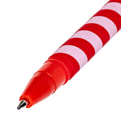 Ручка шариковая BRAUBERG SOFT TOUCH STICK &laquo;TWIST&raquo;, СИНЯЯ, мягкое покрытие, узел 0,7 мм, 143702