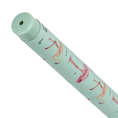 Ручка шариковая BRAUBERG SOFT TOUCH STICK &laquo;FLAMINGO&raquo;, СИНЯЯ, мягкое покрытие, узел 0,7 мм, 143705