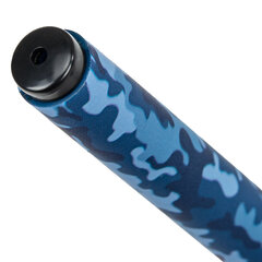 Ручка шариковая BRAUBERG SOFT TOUCH GRIP &laquo;MILITARY&raquo;, СИНЯЯ, мягкое покрытие, узел 0,7 мм, 143713