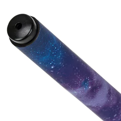 Ручка шариковая BRAUBERG SOFT TOUCH GRIP &laquo;SPACE&raquo;, СИНЯЯ, мягкое покрытие, узел 0,7 мм, 143714