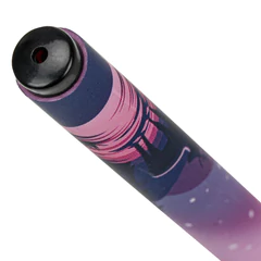 Ручка шариковая BRAUBERG SOFT TOUCH GRIP &laquo;STARS&raquo;, СИНЯЯ, мягкое покрытие, узел 0,7 мм, 143715