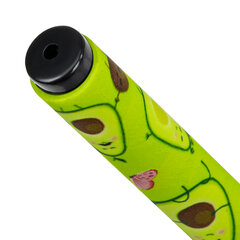 Ручка шариковая BRAUBERG SOFT TOUCH GRIP &laquo;AVOCADO&raquo;, СИНЯЯ, мягкое покрытие, узел 0,7 мм, 143716