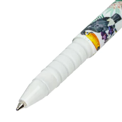 Ручка шариковая BRAUBERG SOFT TOUCH GRIP &laquo;TOUCAN&raquo;, СИНЯЯ, мягкое покрытие, узел 0,7 мм, 143720