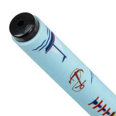 Ручка шариковая BRAUBERG SOFT TOUCH GRIP &laquo;NAVY&raquo;, СИНЯЯ, мягкое покрытие, узел 0,7 мм, 143725