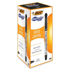 Ручка гелевая с грипом BIC &laquo;Gelocity Stic&raquo;, ЧЕРНАЯ, узел 0,5 мм, линия письма 0,29 мм, CEL1010266