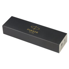 Ручка шариковая PARKER "Jotter XL Monochrome Stainless Steel CT", корпус серебристый, сталь, синяя, 2122756