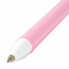 Ручка с топпером шариковая ЮНЛАНДИЯ &laquo;Ушастый зайка&raquo;, корпус ассорти, СИНЯЯ, пишущий узел 0,7 мм, 143782