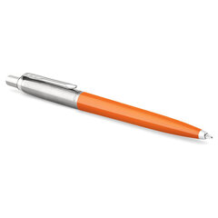 Ручка шариковая PARKER &laquo;Jotter Orig Orange&raquo;, корпус оранжевый, детали хром, блистер, синяя, 2076054