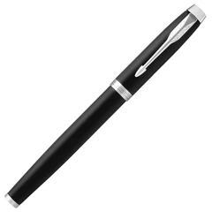 Ручка-роллер PARKER &laquo;IM Essential Muted Black CT&raquo;, корпус черный матовый, хромированные детали, черная