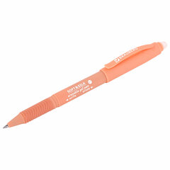 Ручка стираемая гелевая с грипом BRAUBERG &laquo;SOFT&SILK PASTEL&raquo;, СИНЯЯ, корпус ассорти, узел 0,7 мм, 143934