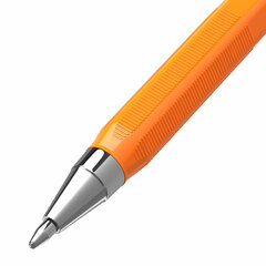 Ручки шариковые BRAUBERG &laquo;M-500 ORANGE&raquo;, НАБОР 10 шт., СИНИЕ, узел 0,7 мм, линия письма 0,35 мм, 143951