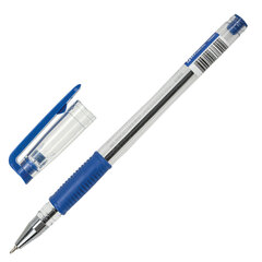 Ручка шариковая РОССИЯ &laquo;PATRIOT-GT&raquo;, СИНЯЯ, корпус прозрачный, 0,7 мм, линия письма 0,35 мм, BRAUBERG, 143961