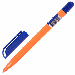 Ручка шариковая РОССИЯ &laquo;PATRIOT ORANGE TONE&raquo;, СИНЯЯ, корпус оранжевый, узел 0,7 мм, линия письма 0,35 мм, BRAUBERG, 143964