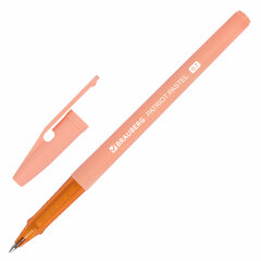 Ручка шариковая РОССИЯ &laquo;PATRIOT PASTEL&raquo;, СИНЯЯ, корпус ассорти, 0,7 мм, линия письма 0,35 мм, BRAUBERG, 143967