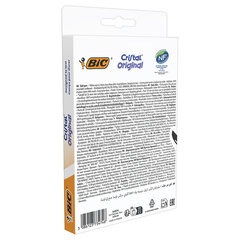 Ручки шариковые BIC &laquo;Cristal Original&raquo;, НАБОР 10 шт., СИНИЕ, узел 1 мм, линия письма 0,32 мм, пакет, 830863
