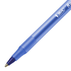 Ручки шариковые BIC &laquo;Round Stic&raquo;, НАБОР 8 шт., СИНИЕ, узел 1 мм, линия письма 0,32 мм, пакет, 928497