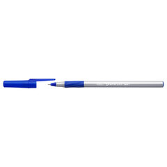 Ручки шариковые с грипом BIC &laquo;Round Stic Exact&raquo;, НАБОР 4 шт., СИНИЕ, линия письма 0,28 мм, блистер, 932857