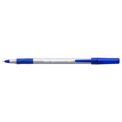 Ручки шариковые с грипом BIC &laquo;Round Stic Exact&raquo;, НАБОР 4 шт., СИНИЕ, линия письма 0,28 мм, блистер, 932857