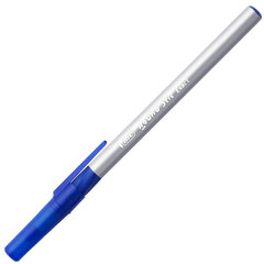 Ручки шариковые с грипом BIC &laquo;Round Stic Exact&raquo;, НАБОР 4 шт./<wbr/>3 ЦВЕТА (синий, черный, красный), линия письма 0,28 мм, блистер, 932858