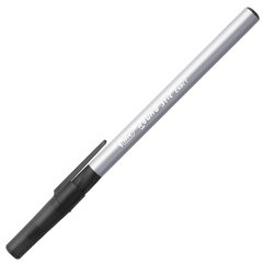 Ручки шариковые с грипом BIC &laquo;Round Stic Exact&raquo;, НАБОР 4 шт./<wbr/>3 ЦВЕТА (синий, черный, красный), линия письма 0,28 мм, блистер, 932858