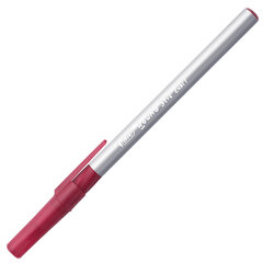 Ручки шариковые с грипом BIC &laquo;Round Stic Exact&raquo;, НАБОР 4 шт./<wbr/>3 ЦВЕТА (синий, черный, красный), линия письма 0,28 мм, блистер, 932858