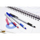Ручки шариковые с грипом BIC "Round Stic Exact", НАБОР 6+2 шт., СИНИЕ, линия письма 0,28 мм, блистер, 932862