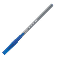 Ручки шариковые с грипом BIC &laquo;Round Stic Exact&raquo;, НАБОР 6+2 шт., СИНИЕ, линия письма 0,28 мм, блистер, 932862