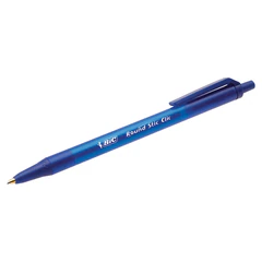 Ручки шариковые автоматические BIC &laquo;Round Stic Clic&raquo;, НАБОР 3 шт., СИНИЕ, линия письма 0,32 мм, блистер, 926374