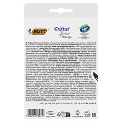 Ручки шариковые BIC &laquo;Orange Fine&raquo;, НАБОР 8 шт., СИНИЕ, линия письма 0,32 мм, пакет, 919228/<wbr/>516351