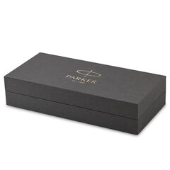 Ручка шариковая PARKER &laquo;Sonnet Premium Metal Black GT&raquo;, корпус серебристый, детали золото, черная, 2119787